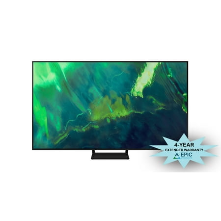 Samsung QN65Q70AA 65" Class UHD High Dynamic Range QLED 4K Smart TV with Additional 4 Year Coverage by Epic Protect (2021)