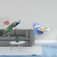 thumbnail image 2 of Estatua de gato retro para pared, pegatina decorativa de PVC para sala de estar, cocina, decoración moderna del hogar, escultura, cuenco de regalo, 2 of 8