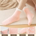 thumbnail image 5 of Yawlsow 7 Pairs Fuzzy Socks for Women, Non Slip Fluffy Socks with Grips, Soft Warm Cozy Winter Slipper Socks for Home Sleeping Hospital,US Size 5-10, 5 of 6