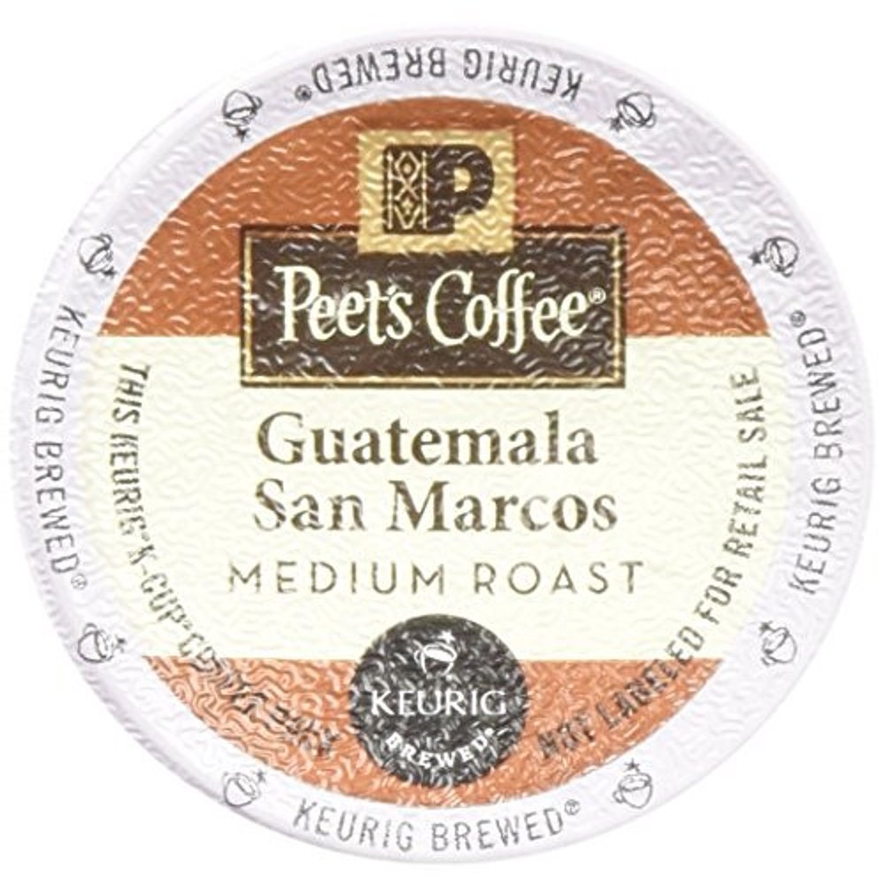 Peet's Coffee Guatemala Blend KCup Coffee, 10 Ct