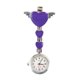 thumbnail image 1 of Qarigey Reloj de bolsillo femenino Aleación de zinc Patrón de dibujos animados Clips colgantes Relojes de guardería Reloj colgante delicado Regalos Relojes Púrpura Qarigey AP012610-04, 1 of 5