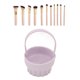 thumbnail image 5 of Tazón De Limpieza De Brochas Cosméticas, Limpiador De Brochas De Maquillaje, Función De Almacenamiento De Alta Eficiencia Para Uso Doméstico, 5 of 7