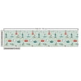 thumbnail image 2 of Ambesonne Lighthouse Fabric by the Yard Upholstery, Message Bottle Gulls, 1 Yard, Multicolor, 2 of 4