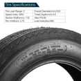 thumbnail image 3 of MaxAuto 4.80-12 480-12 4.80x12 Boat Trailer Tires 6PR Load Range C Set of 2, 3 of 5