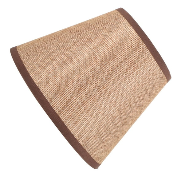 CTIRCHIU Tabletop Lamp Shades Light Brown Fabric 1Pack 6.7x5.1in Round
