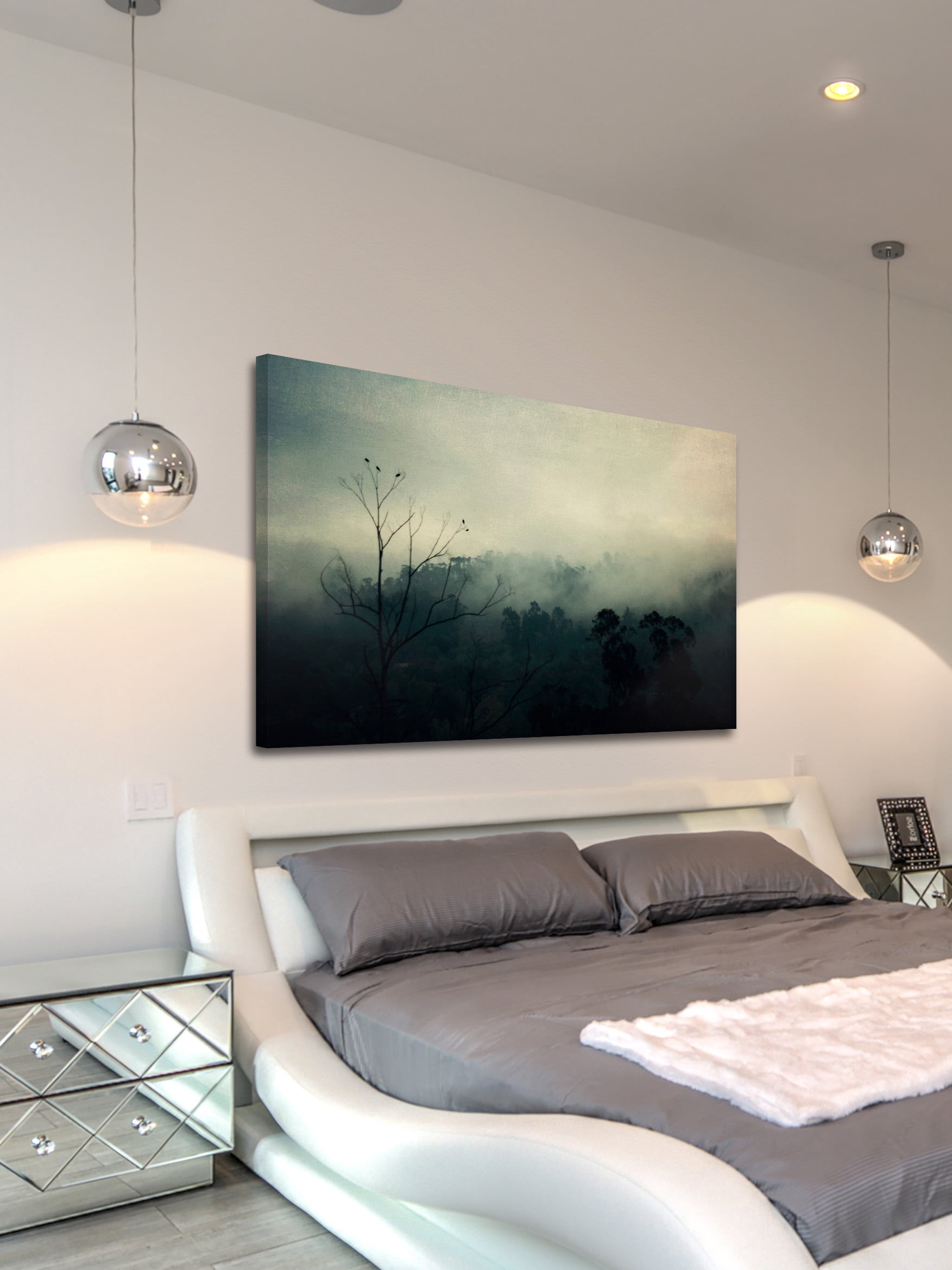 "Bird Song" Painting Print on Wrapped Canvas