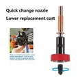 thumbnail image 2 of For REVO Hotend Extruder High Flow Hardened Steel Nozzle 0.4mm Replaceable Nozzles 3D Printer Access, 2 of 5