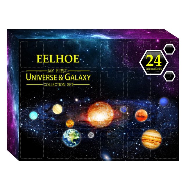 Planet Blind Box Cuenta atrás de Navidad 24 días Regalo de Navidad Caja ciega ANGGREK Otros