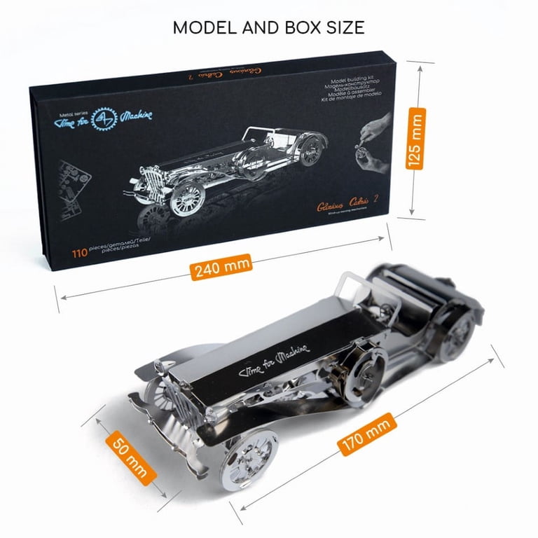 Time for Machine Glorious Cabrio 2 Mechanical Model - Walmart.com