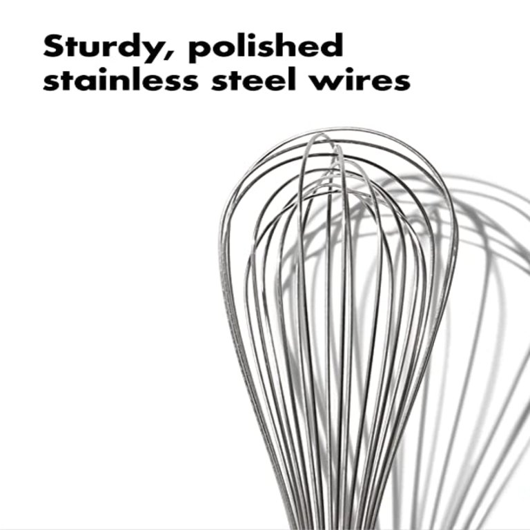 OXO Good Grips Balloon Whisk, Stainless Steel/Black, 11