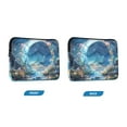 thumbnail image 7 of FORMRS 15-15.6 inch Laptop Sleeve Case Soft Carrying Quilted Computer Bag Cover, Floral Moon, 7 of 7