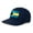All Navy, variant on Bahamas Flag Hat for Men and Women – Adjustable Bahamian Snapback Baseball Cap by International Tie (Black White)