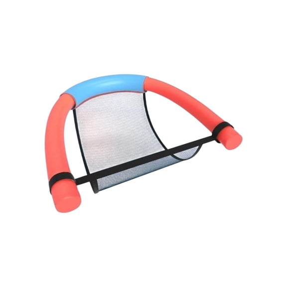 Airless Water Floating Recliner Chair, EPE Foam Swimming Stick Aid, Breathable Mesh Pool Lounger, Portable Summer Rest Float For Adults