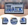 thumbnail image 1 of BELOVING 1/64 Auto Repair Shop Model Tabletop Ornament Gift Layout Prop Parking Scene B, 1 of 9