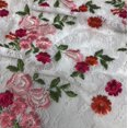 thumbnail image 3 of Elotex Polyester Fabric Mayflower Garden Embroidered Lace, 3 of 11