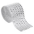 thumbnail image 2 of Plastic Imitation Diamonds Hollow Mesh Rhinestones Ribbon Wrap for Wedding Decor DIY Clothing, 2 of 6