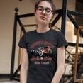 thumbnail image 3 of Tee Hunt Rusty Nuts Auto Shop Women's T-Shirt Novelty T-Shirt Vintage Lowrider Rat Rod Tee, Black, Large, 3 of 5