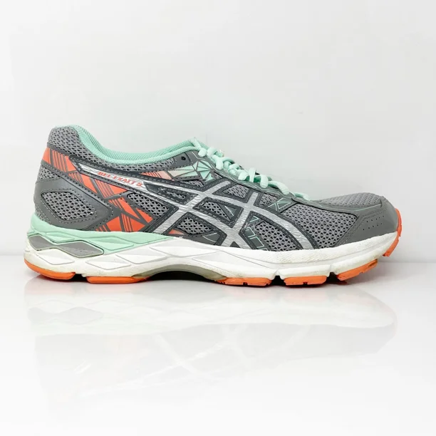 Asics Womens Gel Exalt 3 T666N Gray Running Shoes Sneakers Size 8