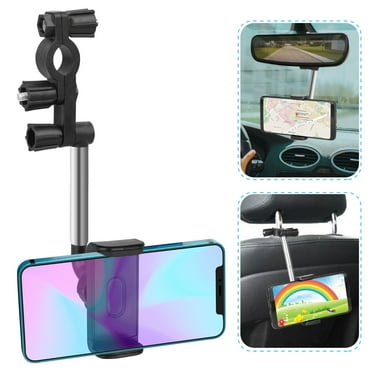 Universal Car Phone Holder, EEEkit 360-Degree Rotating Retractable Rearview Mirror Mount, Automobile Cradles Fit for iPhone 14 13 12 11 Pro Pro Max, Samsung Mobile Phones