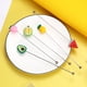 thumbnail image 2 of Toystoory Agitador Swizzle Mixing Stick Beber Varilla agitadora Mezclador Cabeza de fruta Barra de mango largo Herramienta para restaurante Café Type3 NO3, 2 of 6