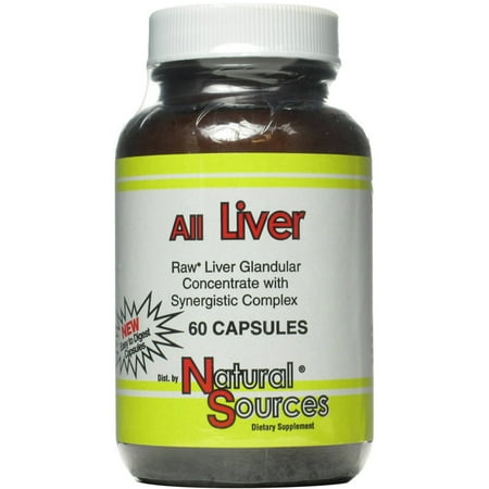 Natural Sources All Liver Capsules, 60 CT