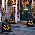 thumbnail image 4 of Vivcore Halloween Yard Storage Bags Large Plastic Bags For Decor Outdoor Holiday Decor Garbage Bags Heavy Duty Pumpkin Leaf Bags For Lawn Garden Parties, 4 of 6