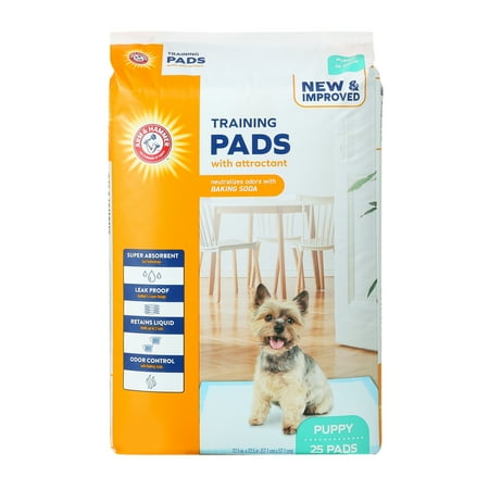 UPC: 0742797914329 | Arm & Hammer for Dogs Puppy Training Pads  25ct | Absorbent  Odor-Control Puppy Pads