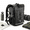 Black-25L, variant on Yellow 55L Waterproof Dry Bag Backpack for Hiking Kayaking Camping Travel