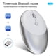 thumbnail image 3 of Tres Modos Bt 3.0G 5.0G 2.4G Ratón Inalámbrico Diseño Silencioso Delgado Ratón Óptico Recargable Para Ipad Pc Laptop Speravity EL006748-00, 3 of 5