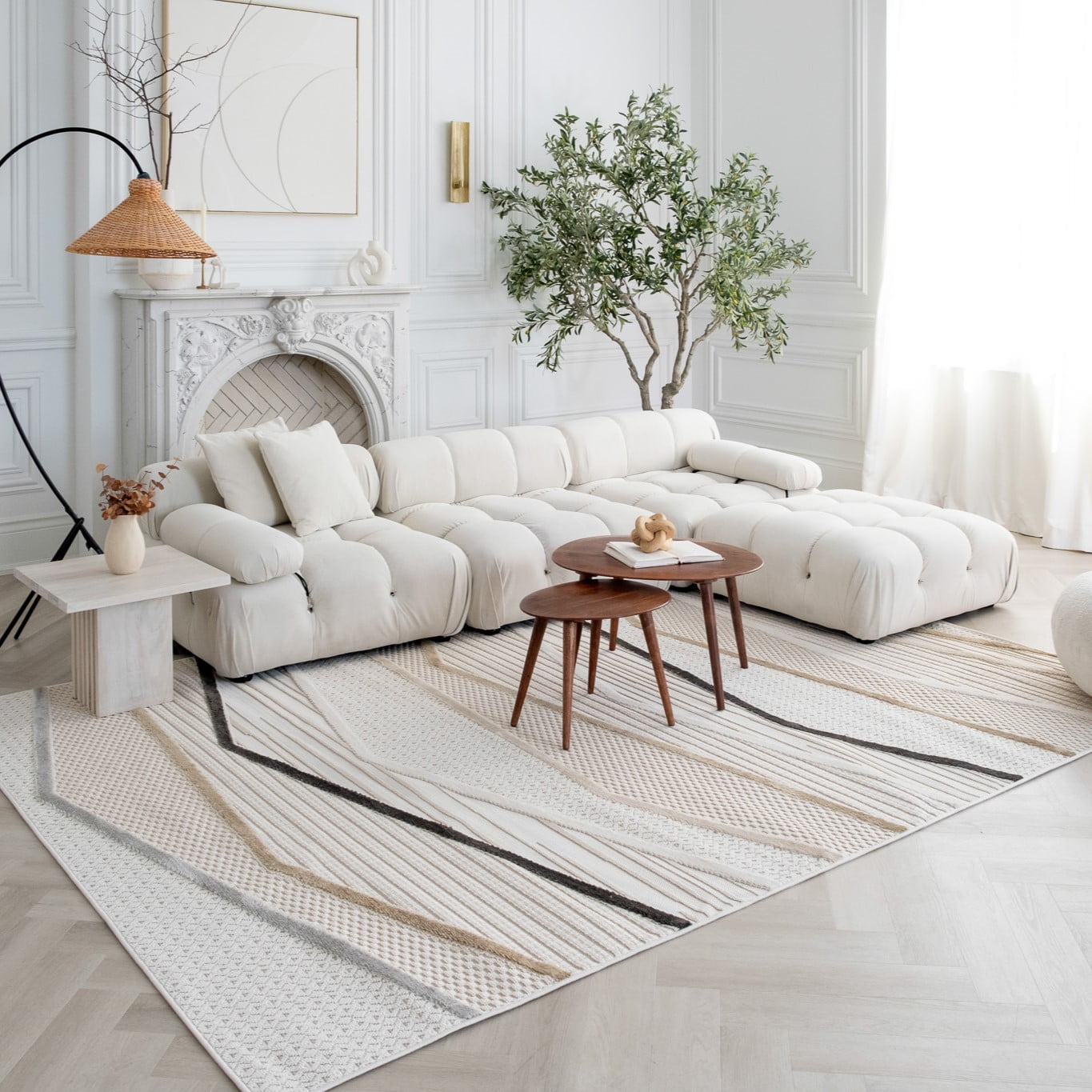 Rug Branch Maison Indoor Area Rug - Living Room, Bedroom, Dining Room, and Kitchen