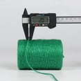 thumbnail image 2 of UniMall Natural Jute Twine 600 Feet Long Colored Twine Rope for Crafts Gift Wrapping Packing Gardening and Wedding Decor (Green), 2 of 11