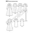 thumbnail image 3 of Simplicity Misses' Size 16-24 Shirt & Dress Sewing Pattern, 3 of 3