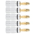 thumbnail image 2 of Conectores de Altavoz Ccdes tipo Banana 5 Piezas Para Cable de 12 AWG A 18 AWG, 2 of 8