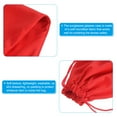 thumbnail image 3 of Uxcell Ski Goggle Bag, Microfiber Snow Goggles Case Drawstring Pouch Red, 3 of 6
