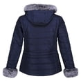 thumbnail image 2 of Regatta - Chaqueta Willabella Ribete de Piel Sintética para Mujer (Marino) Regatta UTRG8171_navy, 2 of 2