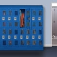 thumbnail image 4 of Salsbury Industries 72362BL-U 36 in. W x 78 in. H x 12 in. D Vented Metal Locker-Double Tier-3 Wide-Blue-Assembled, 4 of 4
