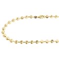 thumbnail image 5 of 10k Yellow Gold Moon Cut Style Link New Solid Chain Necklace (5mm) 36", 5 of 5