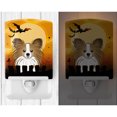 thumbnail image 2 of Carolines Treasures Halloween Papillon Ceramic Night Light 6x4x3 multicolor, 2 of 2
