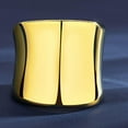 thumbnail image 6 of 20mm Width Chunky Wide Stainless Steel Wedding Band Statement Promise Anniversary Ring, 6 of 16