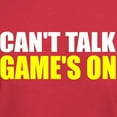 thumbnail image 3 of CafePress - Can't Talk Game's On Dark T Shirt - Men's Classic Graphic Cotton T-Shirt, 3 of 4