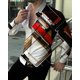 thumbnail image 1 of Cárdigan de lujo de moda para fiesta de graduación para hombre, camisa de solapa con botones y talla grande para eventos sociales, top informal con estampado de manga larga en dorado, morado y azul, 1 of 6