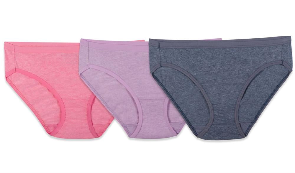 Fruit Of The Loom Women's Seamless Bikini Panties - 8 Pack, 360 Stretch, No Show, Tag-Free - View #3