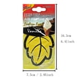 thumbnail image 2 of Ambientador de aire para coche, papel de té perfumado Natural, colgante automático, Perfume de vainilla, fragancia en forma de hoja, accesorios para Interior de coche, 3-60 Uds., 2 of 5
