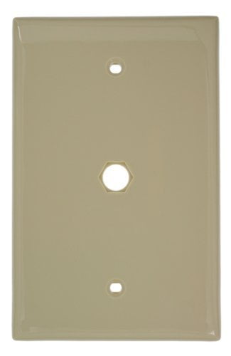 Leviton 40539 HMI Midsize Video Wall Jack Hexagonal Opening Ivory 