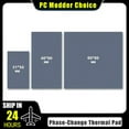 thumbnail image 2 of Honeywell PTM7950 Thermal Pad Phase-Change Material CPU GPU Notebook Computer Watercooler Heatsink Radiator Partner 8.5W/M-k 80X80X0.2mm 0.2mm, 2 of 6