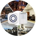 thumbnail image 4 of Infrared Motion Detector Alarm - Sensor Wireless PIR Alarm Set Motion Detector Infrared Detector 38 Ringtones, 4 of 5