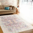 thumbnail image 3 of Bohemian Vintage Oriental Area Rug 5' x 7' Gray, 3 of 6