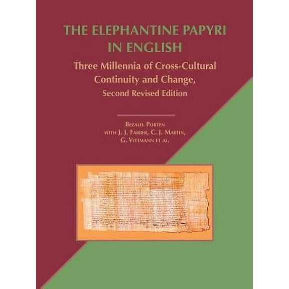 Studies in Near Eastern Archaeology and Civilisation: The Elephantine Papyri in English (Paperback)