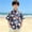 Dark Blue, variant on BRGZLK Boys Hawaiian Shirts Trendy Tropical Relaxed Fit Short Sleeve Button Down Tops Casual Floral Beach Shirt for Kids Summer Vacation Red 6-7Y