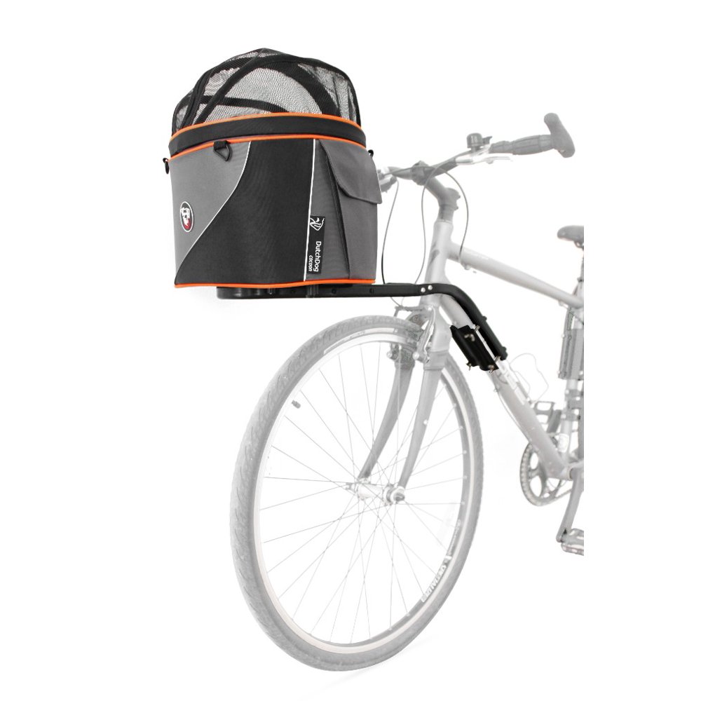 Pet bicycle basket plus Britch bicycle rack DoggyRide